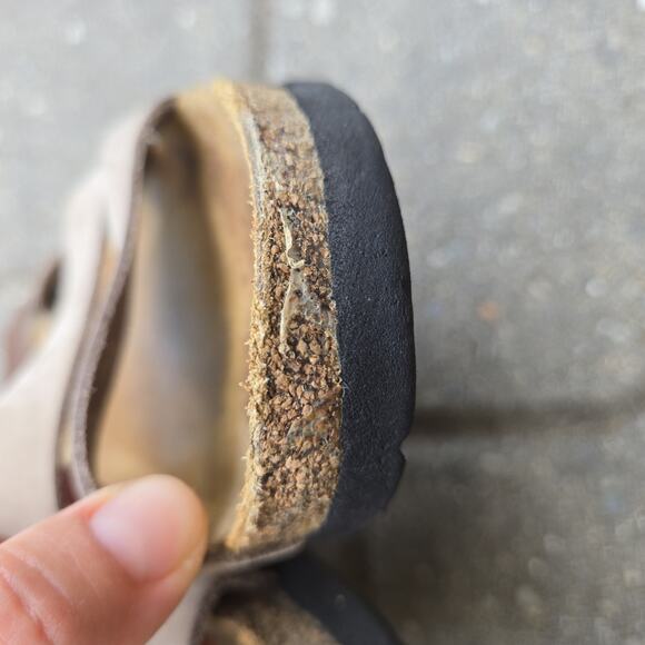 Naot Kayla Womens EU Sz 40, US 9 Wedge Sandals Soft Leather - Picture 6 of 12